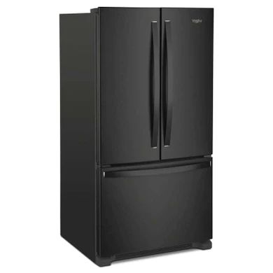 Whirlpool® Réfrigérateur à portes françaises, profondeur de comptoir et congélateur inférieur - 36po - 20picu WRFC2036RB