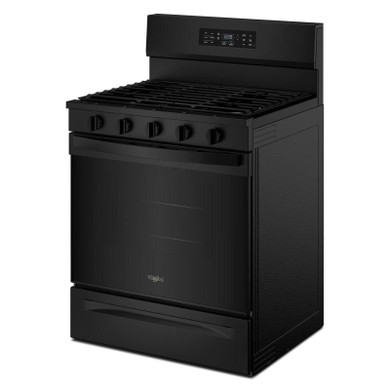 Whirlpool® Cuisinière au gaz avec technologie de cuisson à air - 30 po WFGS5730SB