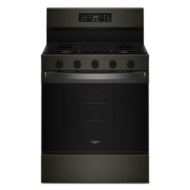 Whirlpool® Cuisinière au gaz avec technologie de cuisson à air - 30 po WFGS5730SV