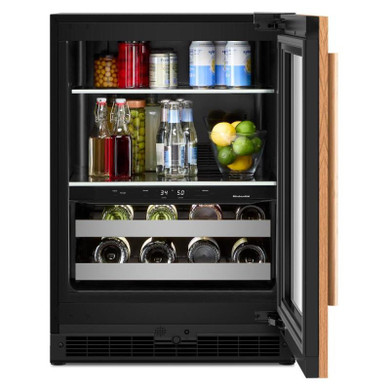 Kitchenaid® Centre de rafraîchissements prêt à accueillir le panneau de recouvrement - 24 po KUBR524SPA