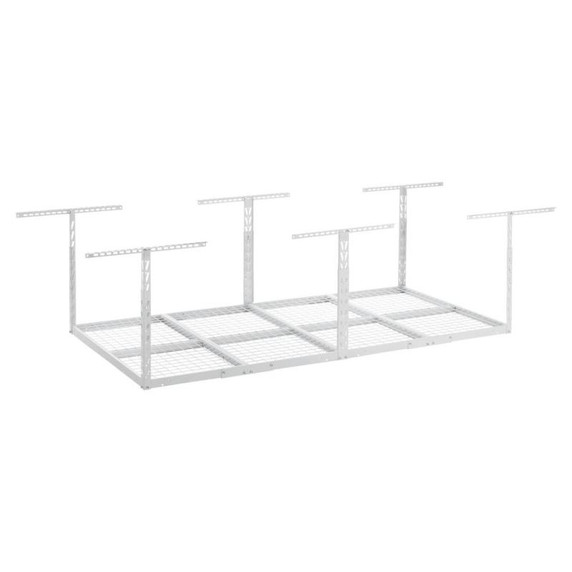 Gladiator® Tablette de rangement suspendue GearLoft™ de 4 pi (121,9 cm) X 8 pi (243,8 cm) GALS48M4JW