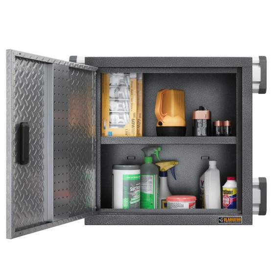 Gladiator® Armoire murale GearBox 24 po (61 cm) série Premier pré-assemblée GAWG241DRG