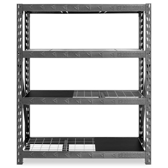 Gladiator® Paquet de 2 revêtements de rayonnage pour tablettes de 18 po de profondeur GASL182PHB