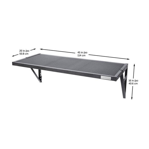 Gladiator® Tablette GearLoft™ 45 po (114,3 cm) GAWA45SFTG