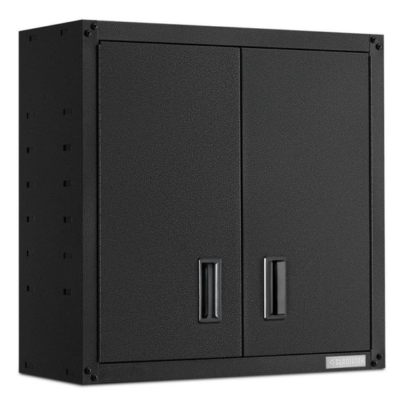 Gladiator® Armoire murale GearBox à porte pleine longueur prête à assembler GAWG28FDESG