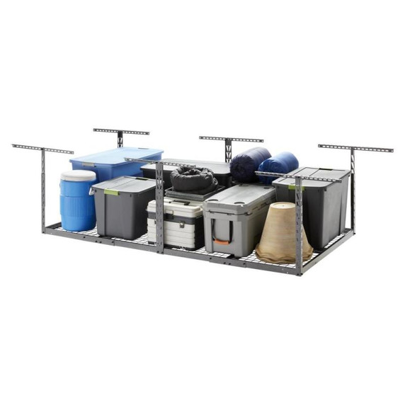 Gladiator® Tablette de rangement suspendue GearLoft™ de 4 pi (121,9 cm) X 8 pi (243,8 cm) GALS48M4JG
