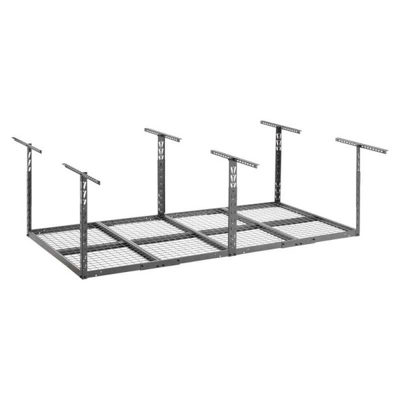 Gladiator® Tablette de rangement suspendue GearLoft™ de 4 pi (121,9 cm) X 8 pi (243,8 cm) GALS48M4JG
