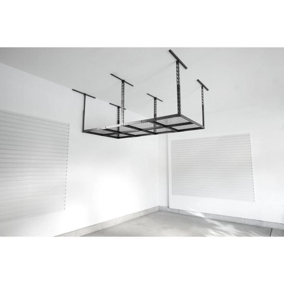 Gladiator® Tablette de rangement suspendue GearLoft™ de 4 pi (121,9 cm) X 8 pi (243,8 cm) GALS48M4JG