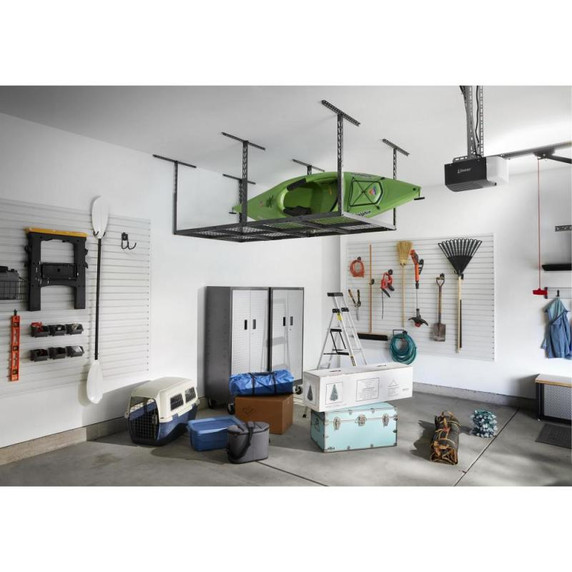 Gladiator® Tablette de rangement suspendue GearLoft™ de 4 pi (121,9 cm) X 8 pi (243,8 cm) GALS48M4JG