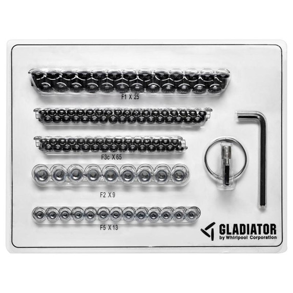 Gladiator® Armoire de rangement mobile GearBox prête à assembler GALG36CKXG