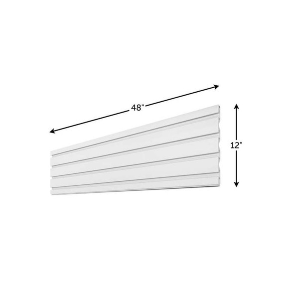 Gladiator® Panneaux GearWall® de 4 pi (121,9 cm) - (emballage de 2) GAWP042PBY