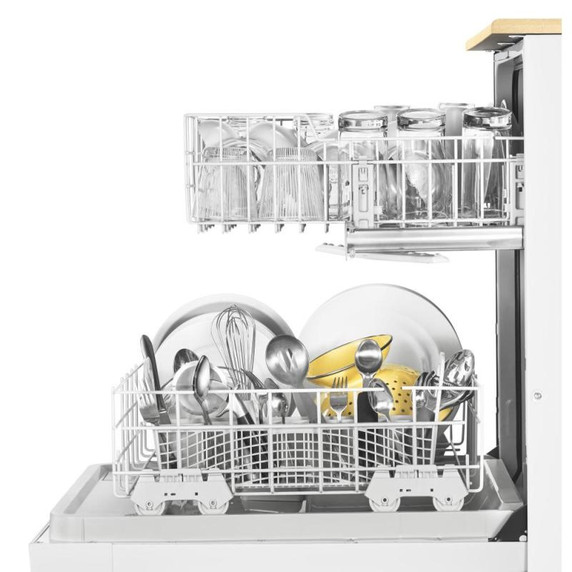 Whirlpool® Lave-vaisselle robuste avec programme de lavage en une heure WDP370PAHW