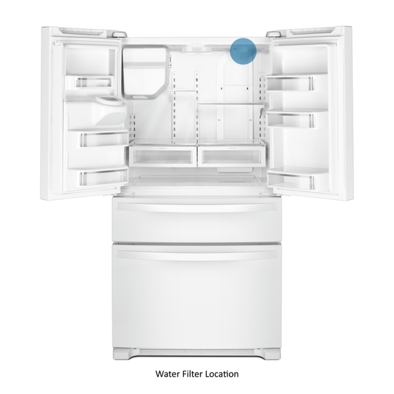 Réfrigérateur à portes françaises - 36 po - 25 pi cu Whirlpool® WRX735SDHW