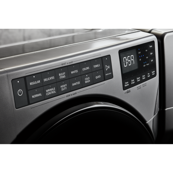 Laveuse à chargement frontal avec option de lavage rapide - 5.2 pi cu Whirlpool® WFW5605MC