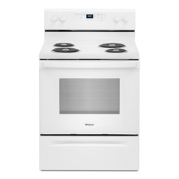 Cuisinière électrique avec fonction garder au chaud - 4.8 pi cu Whirlpool® YWFC315S0JW