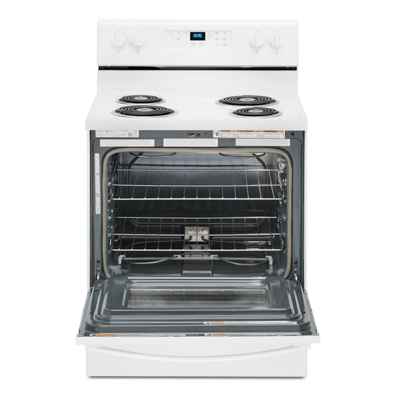 Cuisinière électrique avec fonction garder au chaud - 4.8 pi cu Whirlpool® YWFC315S0JW