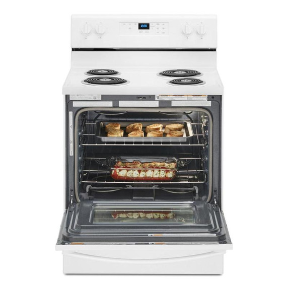 Whirlpool® Cuisinière électrique avec fonction Garder au chaud - 4.8 pi cu YWFC315S0JW