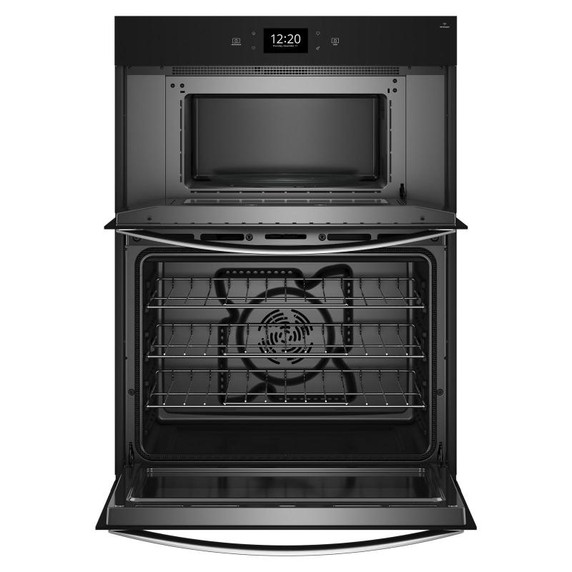 Whirlpool® Four mural à micro-ondes combiné avec friture à air de 6.4 pi cu WOEC7030PV