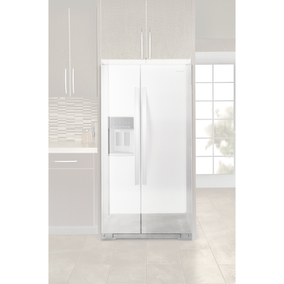 Réfrigérateur côte à côte à profondeur de comptoir - 36 po - 21 pi cu Whirlpool® WRS571CIHZ