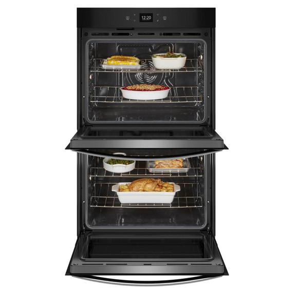 Whirlpool® Four mural double avec friture à air si connecté - 10 pi cu total WOED5030LZ