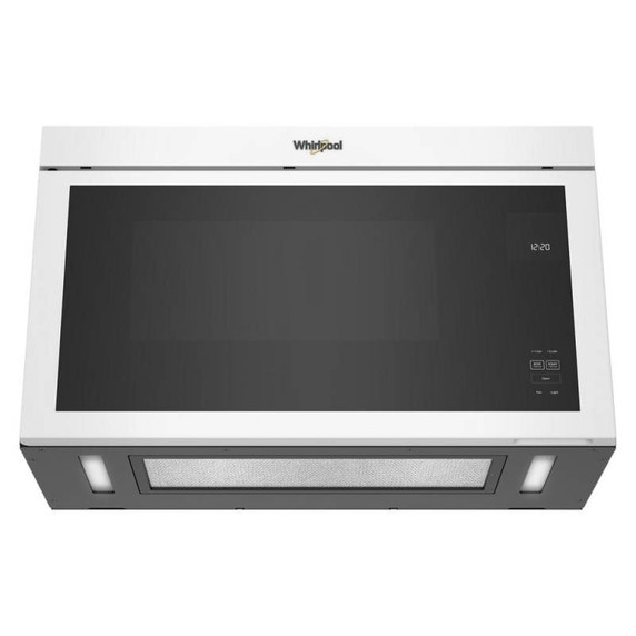 Whirlpool® Four à micro-ondes à hotte intégrée affleurant sans plateau tournant YWMMF5930PW