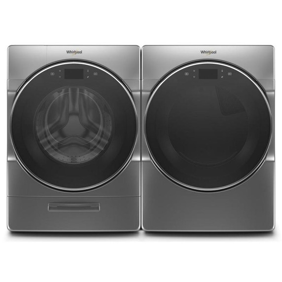 Whirlpool® Sécheuse à pompe de chaleur à chargement frontal avec commandes tactiles intuitives et contrôle perfectionné d’humidité - 7.4 pi cu YWHD560CHW
