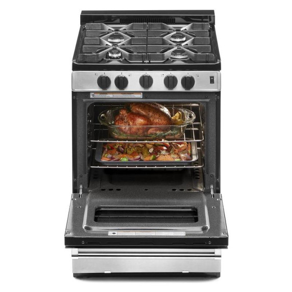 Whirlpool® Cuisinière au gaz non encastrée avec brûleurs scellés - 3 pi cu WFG500M4HS