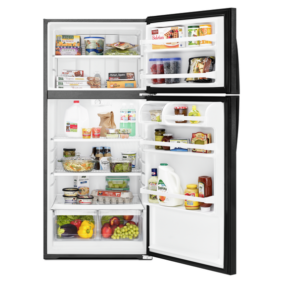 Réfrigérateur à congélateur supérieur - 28 po - 14 pi cu Whirlpool® WRT134TFDB
