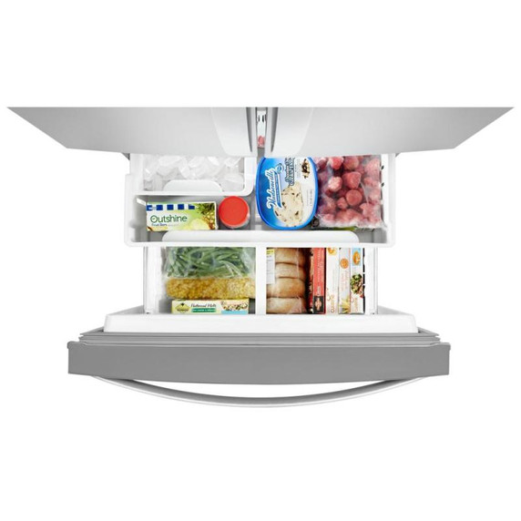 Whirlpool® Réfrigérateur à portes françaises - 30 po - 20 pi cu WRF560SMHZ