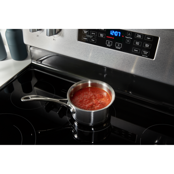 Cuisinière électrique 7 en 1 avec four à friture à l’air - 6.4 pi cu Whirlpool® YWEE745H0LZ