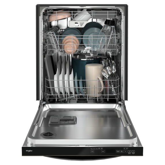 Lave-vaisselle résistant aux traces de doigts à grande capacité avec 3e panier Whirlpool® WDT970SAKV