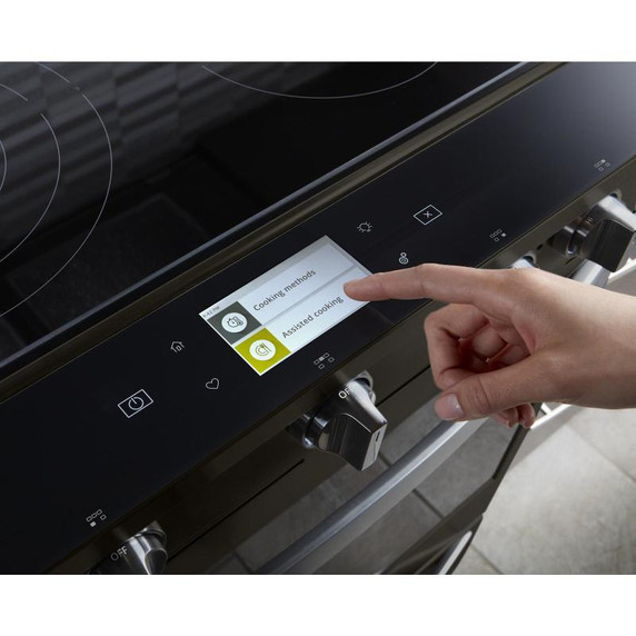 Whirlpool® Cuisinière électrique coulissante intelligente avec technologie Frozen BakeTM - 6.4 pi cu YWEE750H0HV