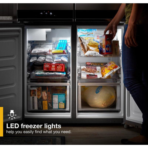 Whirlpool® Réfrigérateur à 4 portes et profondeur de comptoir - 36 po - 19.4 pi cu WRQA59CNKZ