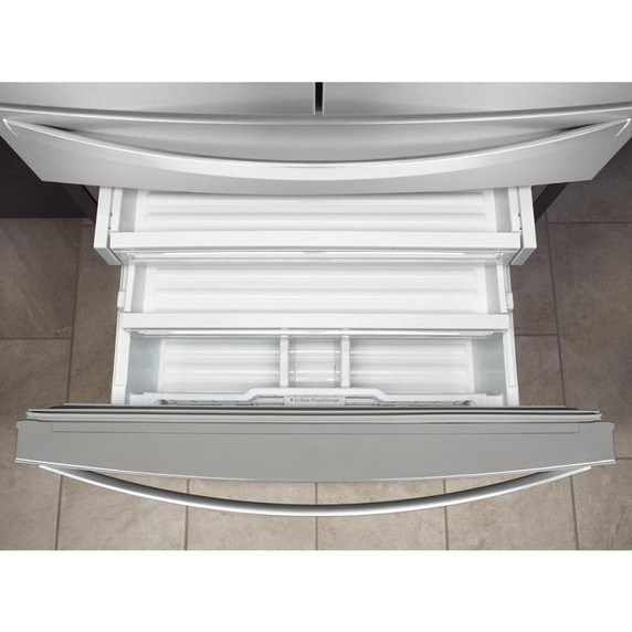 Whirlpool® Réfrigérateur à 4 portes avec bacs de préparation et de rangement, de - 26 pi cu - 36 po WRMF7736PZ