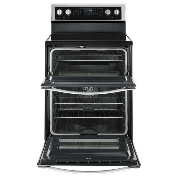 Cuisinière électrique à four double avec convection véritable - 6.7 pi cu Whirlpool® YWGE745C0FS