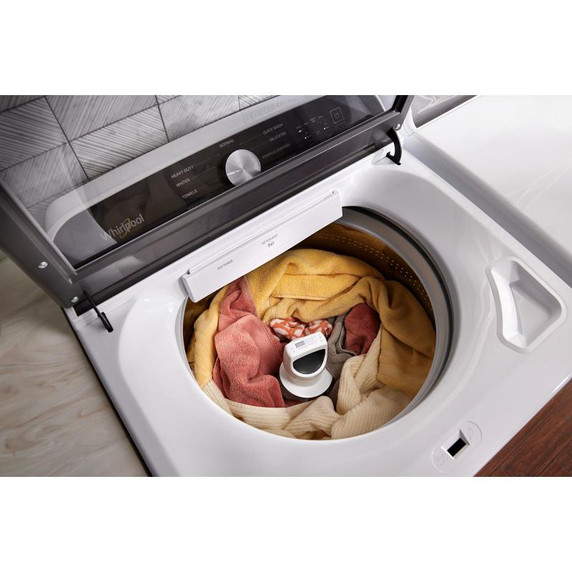 Laveuse à chargement vertical Whirlpool® avec agitateur amovible de 6.0-6.1 pi cu WTW6157PB