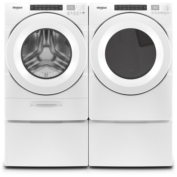 Whirlpool® Sécheuse au gaz à chargement frontal avec commandes tactiles intuitives - 7.4 pi cu WGD5620HW