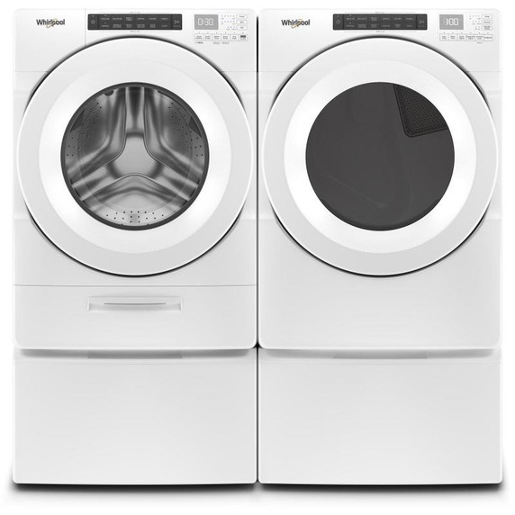 Whirlpool® Sécheuse au gaz à chargement frontal avec commandes tactiles intuitives - 7.4 pi cu WGD5620HW