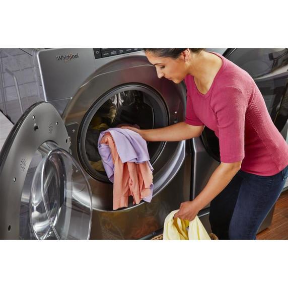 Whirlpool® Piédestal avec rangement pour laveuse et sécheuse à chargement frontal, 15.5 po (39,4 cm) WFP2715HC