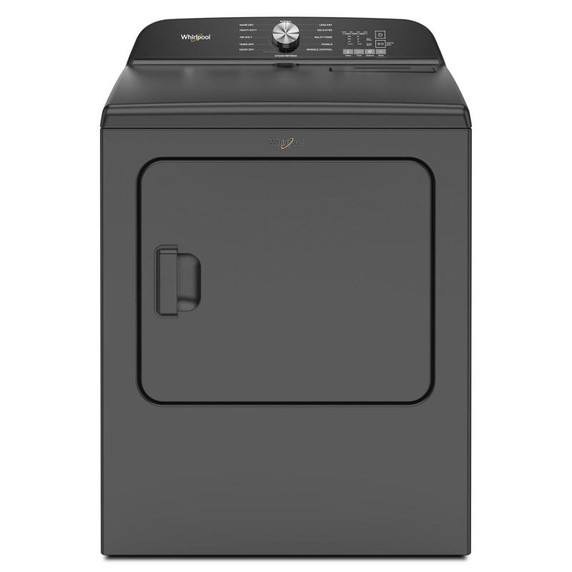 Whirlpool® Sécheuse électrique à chargement vertical avec détection d’humidité - 7 pi cu YWED6150PB