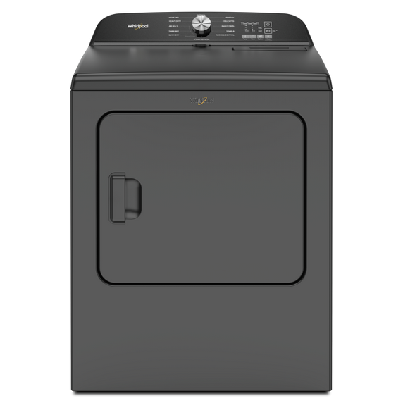 Sécheuse électrique à chargement vertical avec détection d’humidité  - 7 pi cu Whirlpool® YWED6150PB