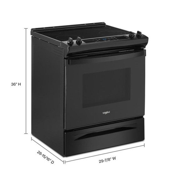 Whirlpool® Cuisinière électrique avec technologie Frozen BakeTM - 4.8 pi cu YWEE515S0LB