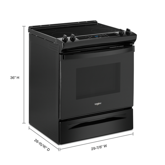 Cuisinière électrique avec technologie frozen baketm - 4.8 pi cu Whirlpool® YWEE515S0LB