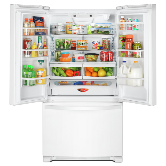 Réfrigérateur à portes françaises avec distributeur d’eau - 36 po - 25 pi cu Whirlpool® WRF535SWHW