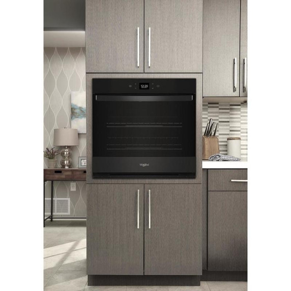 Whirlpool® Four mural simple avec friture à air si connecté - 5 pi cu WOES5030LB