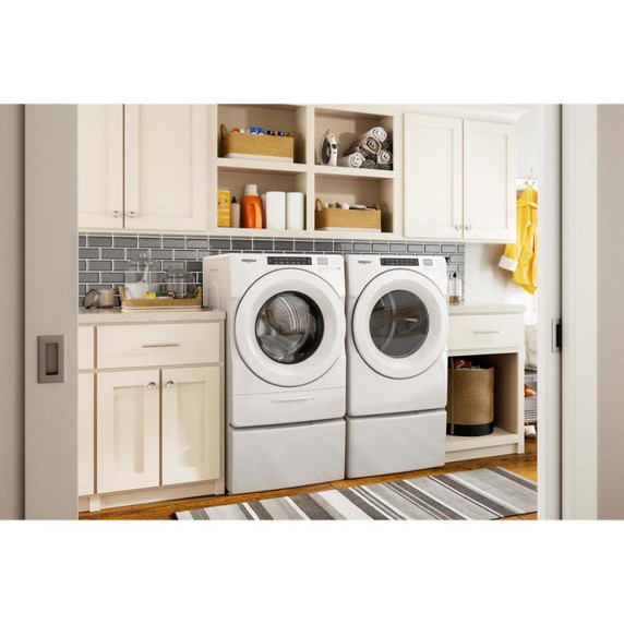 Whirlpool® Sécheuse électrique à chargement frontal avec commandes tactiles intuitives - 7.4 pi cu YWED5620HW