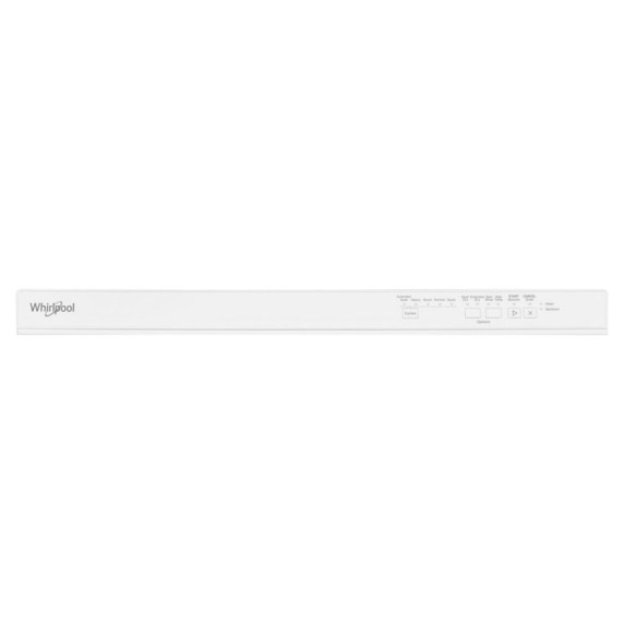 Whirlpool® Lave-vaisselle avec cycle d’amplification et lavage à triple filtration de 24 po - 55 dBA WDP540HAMW