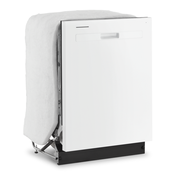 Lave-vaisselle silencieux avec cycle d'amplification et poignée encastrée - 55 dba Whirlpool® WDP540HAMW