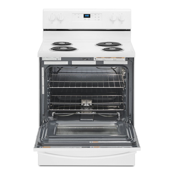 Cuisinière électrique avec fonction garder au chaud - 4.8 pi cu Whirlpool® YWFC150M0JW