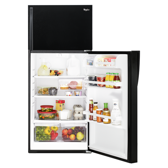Réfrigérateur à congélateur supérieur, 28 po, 14 pi3 Whirlpool® WRT314TFDB